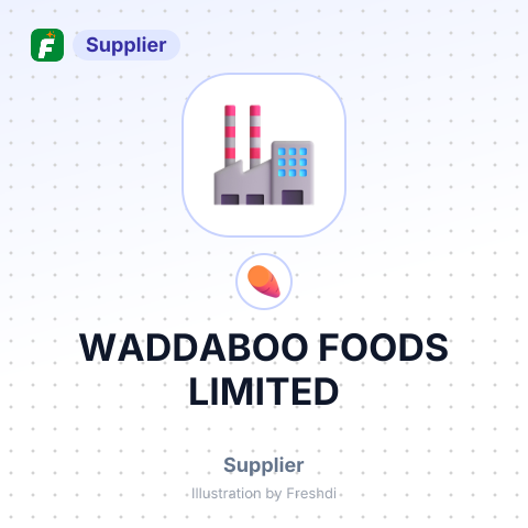 WADDABOO FOODS LIMITED – summary card, no photo uploaded yet