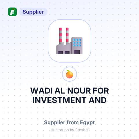 WADI AL NOUR FOR INVESTMENT AND – summary card, no photo uploaded yet