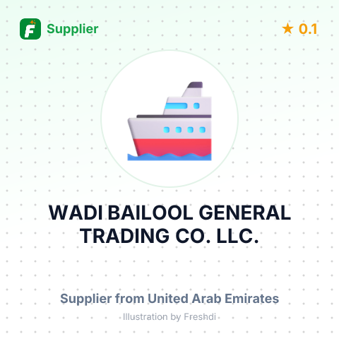 WADI BAILOOL GENERAL TRADING CO. LLC. – summary card, no photo uploaded yet