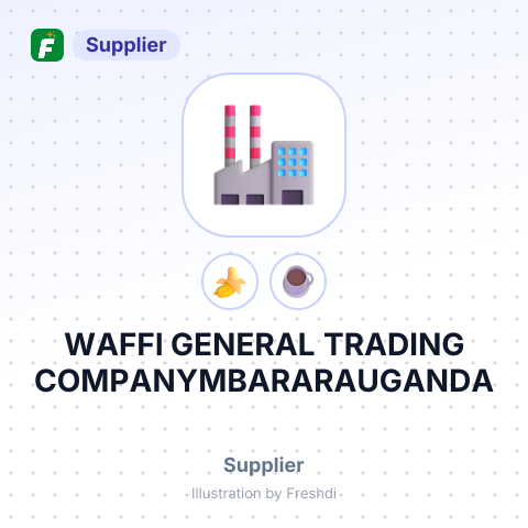 WAFFI GENERAL TRADING COMPANYMBARARAUGANDA – summary card, no photo uploaded yet