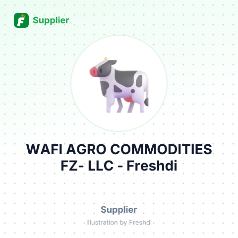 WAFI AGRO COMMODITIES FZ- LLC – summary card, no photo uploaded yet