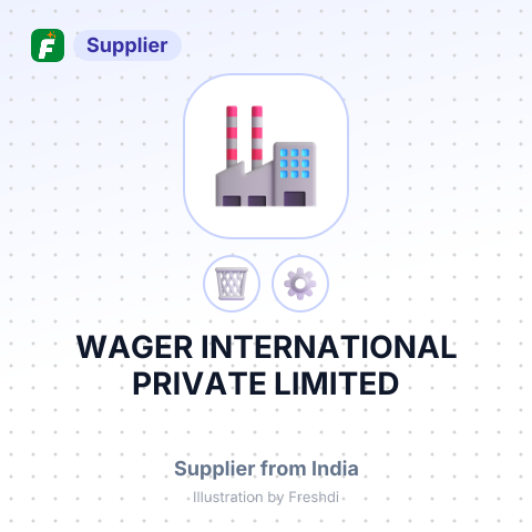 WAGER INTERNATIONAL PRIVATE LIMITED – summary card, no photo uploaded yet