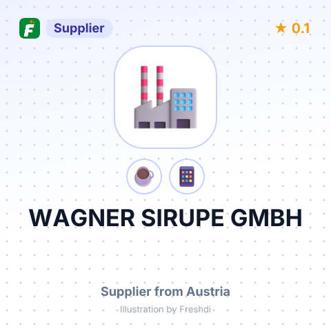 WAGNER SIRUPE GMBH – summary card, no photo uploaded yet