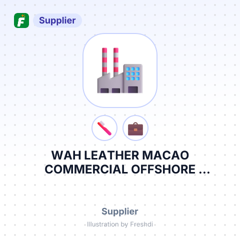 WAH LEATHER MACAO COMMERCIAL OFFSHORE COMPANY LIMITED – summary card, no photo uploaded yet