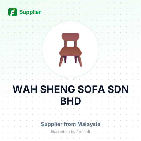 WAH SHENG SOFA SDN BHD – summary card, no photo uploaded yet