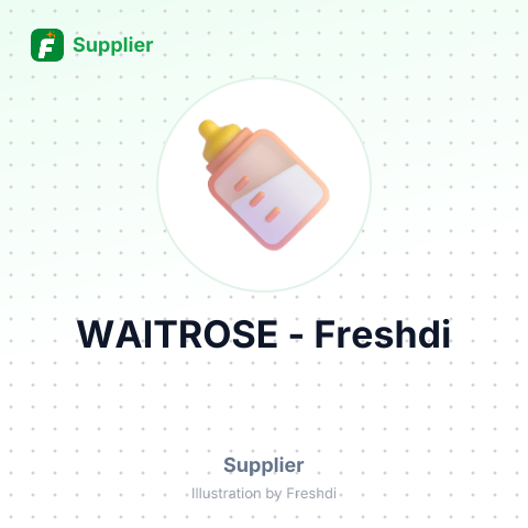 WAITROSE – summary card, no photo uploaded yet
