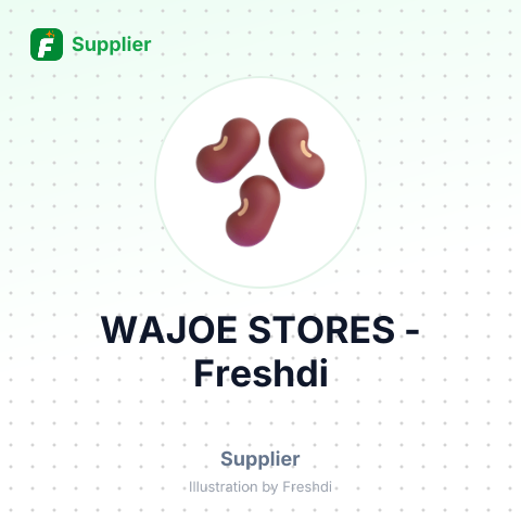 WAJOE STORES – summary card, no photo uploaded yet