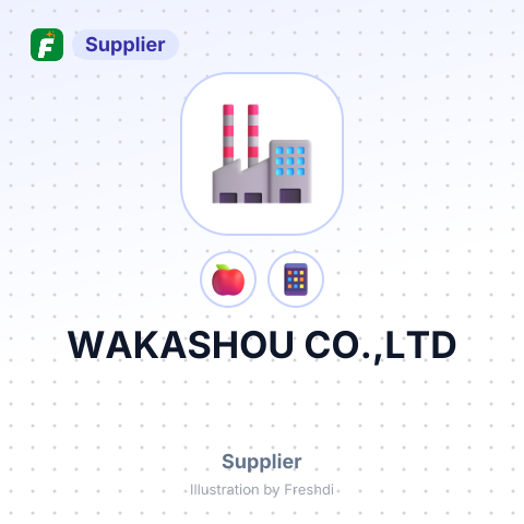 WAKASHOU CO.,LTD – summary card, no photo uploaded yet