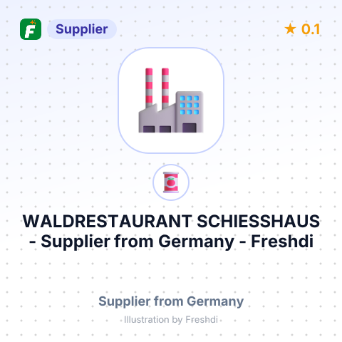 WALDRESTAURANT SCHIESSHAUS – summary card, no photo uploaded yet