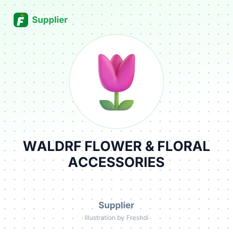 WALDRF FLOWER & FLORAL ACCESSORIES – summary card, no photo uploaded yet