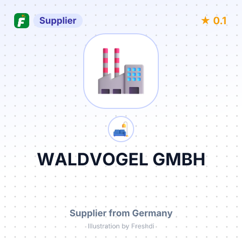 WALDVOGEL GMBH – summary card, no photo uploaded yet