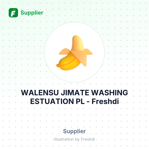 WALENSU JIMATE WASHING ESTUATION PL – summary card, no photo uploaded yet