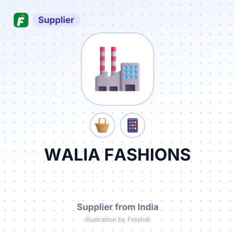 WALIA FASHIONS – summary card, no photo uploaded yet