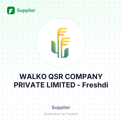 WALKO QSR COMPANY PRIVATE LIMITED – summary card, no photo uploaded yet