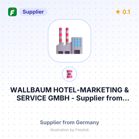 WALLBAUM HOTEL-MARKETING & SERVICE GMBH – summary card, no photo uploaded yet