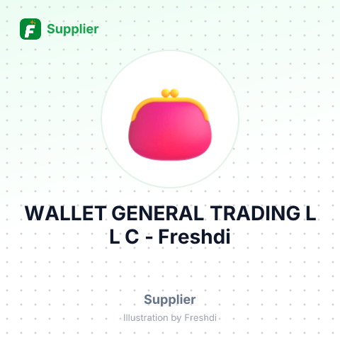 WALLET GENERAL TRADING L L C – summary card, no photo uploaded yet