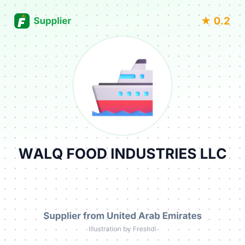 WALQ FOOD INDUSTRIES LLC – summary card, no photo uploaded yet