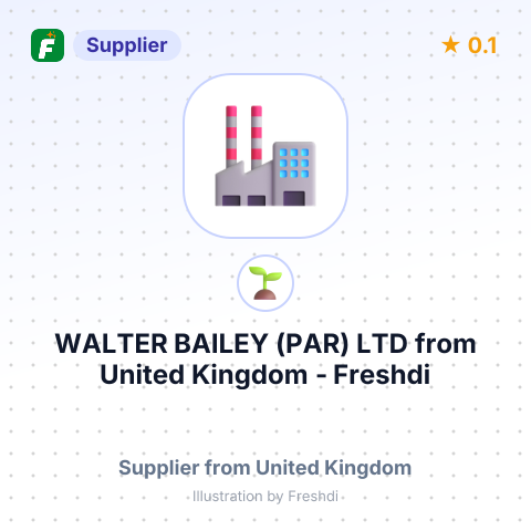 WALTER BAILEY (PAR) LTD – summary card, no photo uploaded yet
