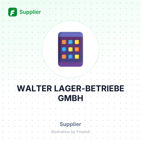 WALTER LAGER-BETRIEBE GMBH – summary card, no photo uploaded yet