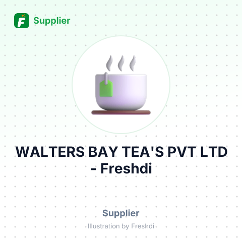 WALTERS BAY TEA'S PVT LTD – summary card, no photo uploaded yet