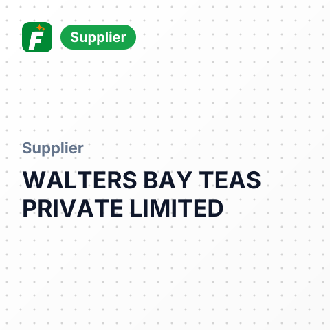 WALTERS BAY TEAS PRIVATE LIMITED – summary card, no photo uploaded yet