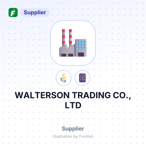 WALTERSON TRADING CO., LTD – summary card, no photo uploaded yet