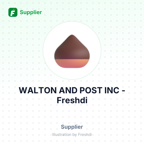 WALTON AND POST INC – summary card, no photo uploaded yet