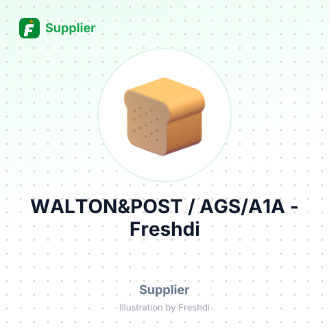 WALTON&POST / AGS/A1A – summary card, no photo uploaded yet