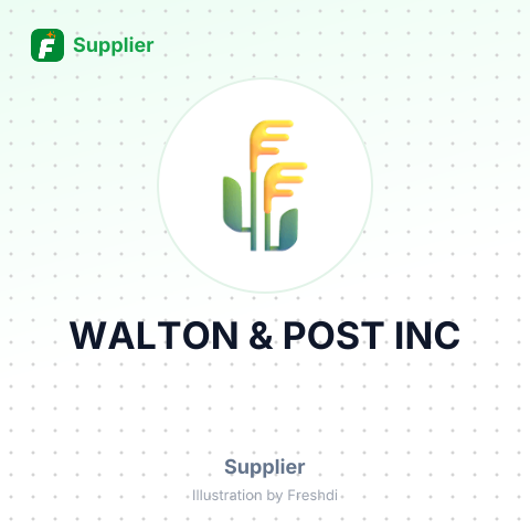 WALTON & POST INC – summary card, no photo uploaded yet