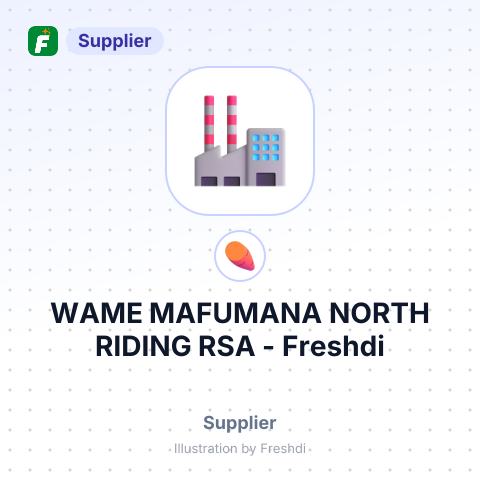 WAME MAFUMANA NORTH RIDING RSA – summary card, no photo uploaded yet