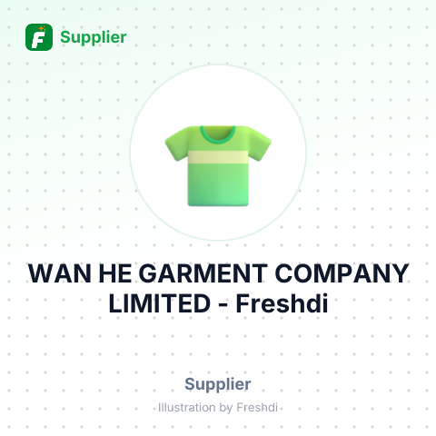 WAN HE GARMENT COMPANY LIMITED – summary card, no photo uploaded yet