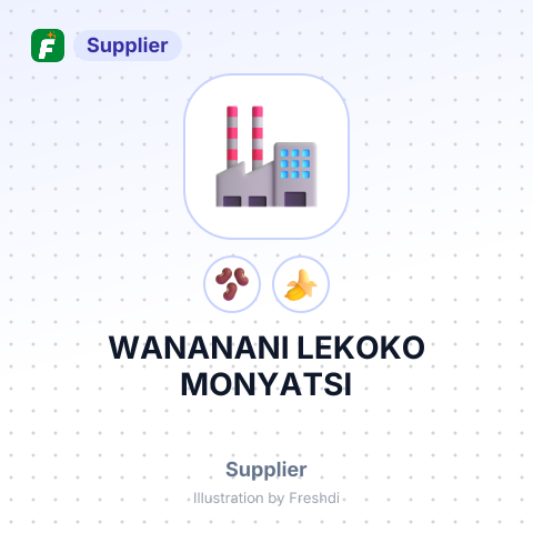 WANANANI LEKOKO MONYATSI – summary card, no photo uploaded yet