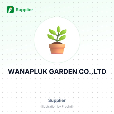 WANAPLUK GARDEN CO.,LTD – summary card, no photo uploaded yet