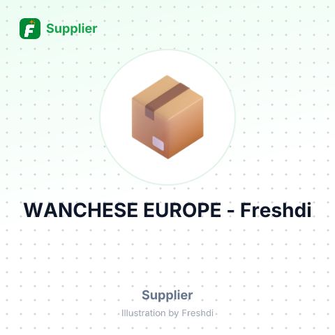 WANCHESE EUROPE – summary card, no photo uploaded yet