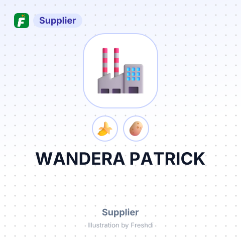 WANDERA PATRICK – summary card, no photo uploaded yet