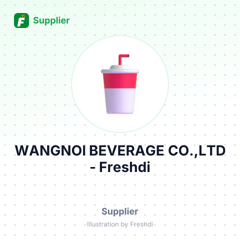 WANGNOI BEVERAGE CO.,LTD – summary card, no photo uploaded yet