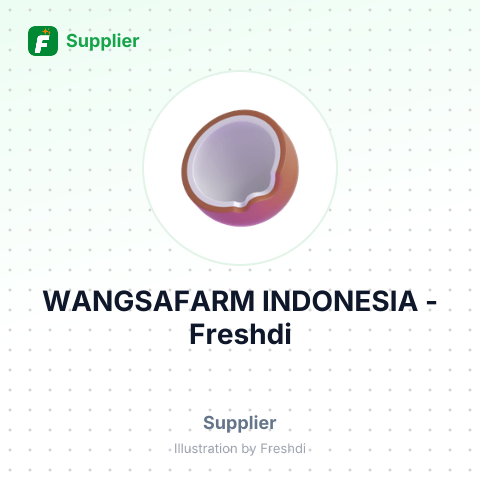 WANGSAFARM INDONESIA – summary card, no photo uploaded yet