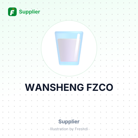 WANSHENG FZCO – summary card, no photo uploaded yet