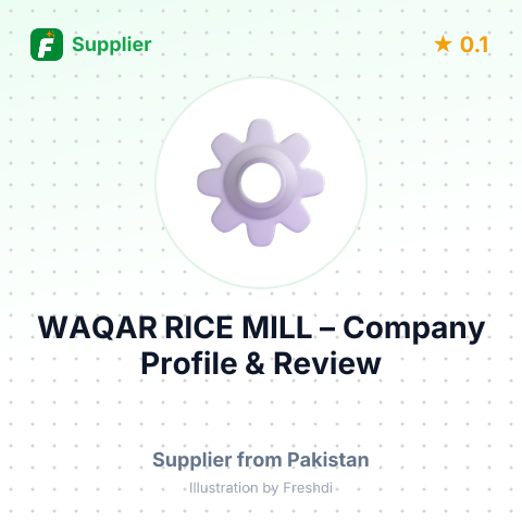 WAQAR RICE MILL – summary card, no photo uploaded yet