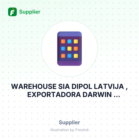 WAREHOUSE SIA DIPOL LATVIJA , EXPORTADORA DARWIN VINEYARDS LTDA, SELLER DARWINBEV, LDA – summary card, no photo uploaded yet