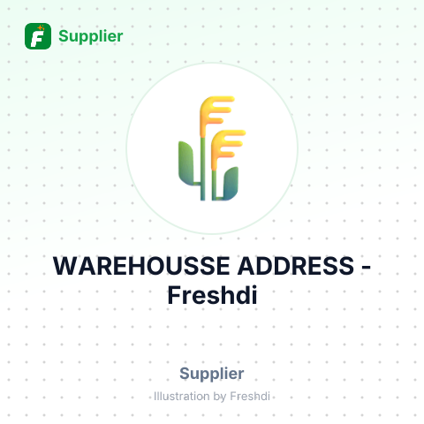 WAREHOUSSE ADDRESS – summary card, no photo uploaded yet