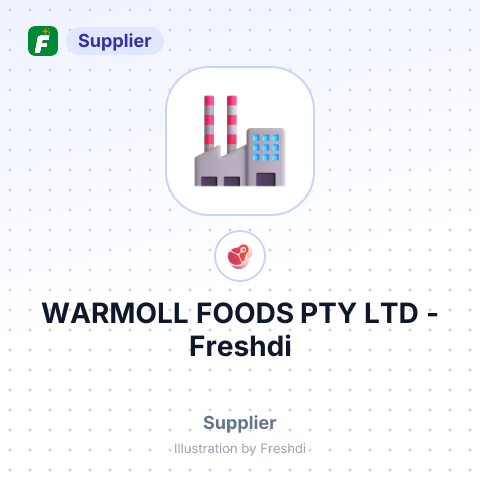 WARMOLL FOODS PTY LTD – summary card, no photo uploaded yet