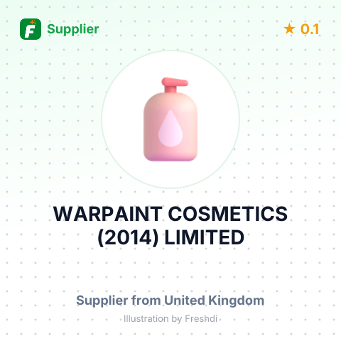 WARPAINT COSMETICS (2014) LIMITED – summary card, no photo uploaded yet