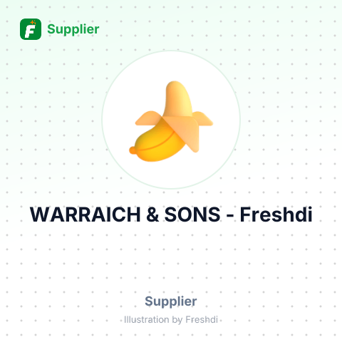 WARRAICH & SONS – summary card, no photo uploaded yet