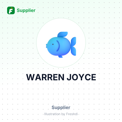 WARREN JOYCE – summary card, no photo uploaded yet