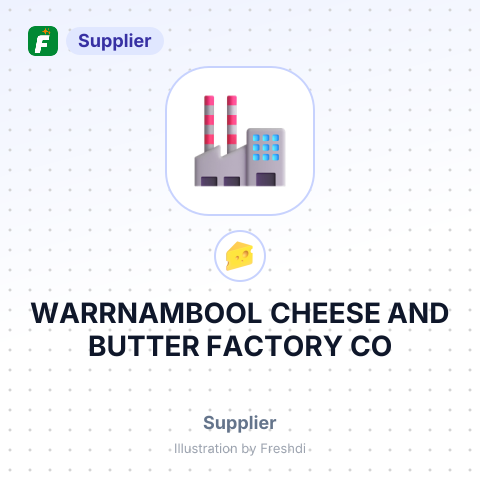 WARRNAMBOOL CHEESE AND BUTTER FACTORY CO – summary card, no photo uploaded yet