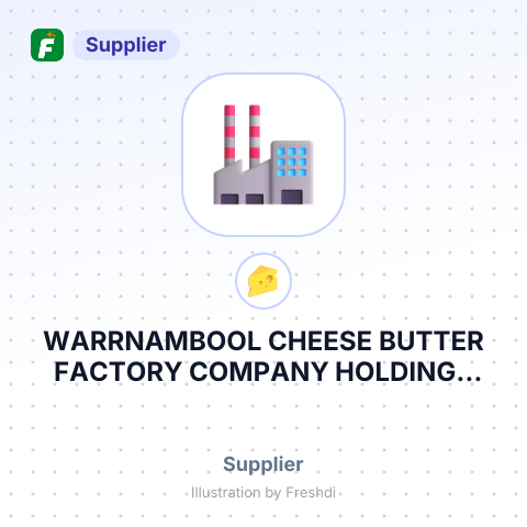 WARRNAMBOOL CHEESE BUTTER FACTORY COMPANY HOLDINGS LTD – summary card, no photo uploaded yet