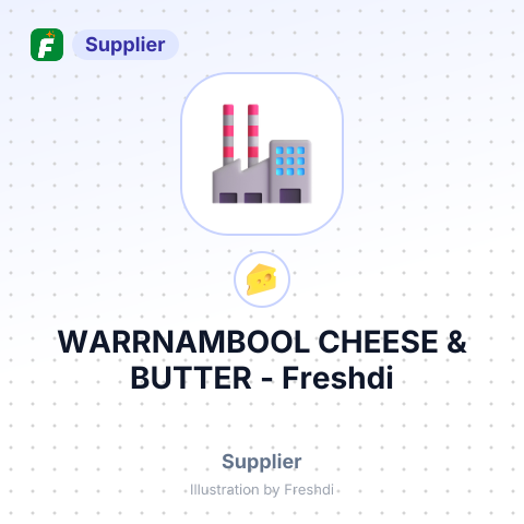 WARRNAMBOOL CHEESE & BUTTER – summary card, no photo uploaded yet