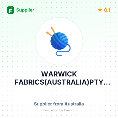 WARWICK FABRICS(AUSTRALIA)PTY LTD. – summary card, no photo uploaded yet