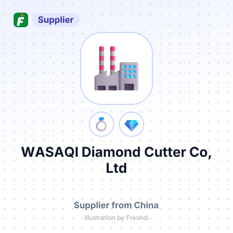 WASAQI Diamond Cutter Co, Ltd – summary card, no photo uploaded yet